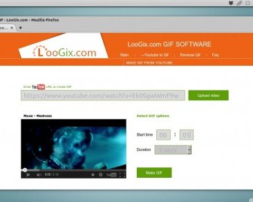 Как сделать анимированный GIF из видео YouTube или своих изображений