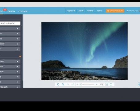 FotoJet — универсальный инструмент для коррекции фото, создания открыток и коллажей