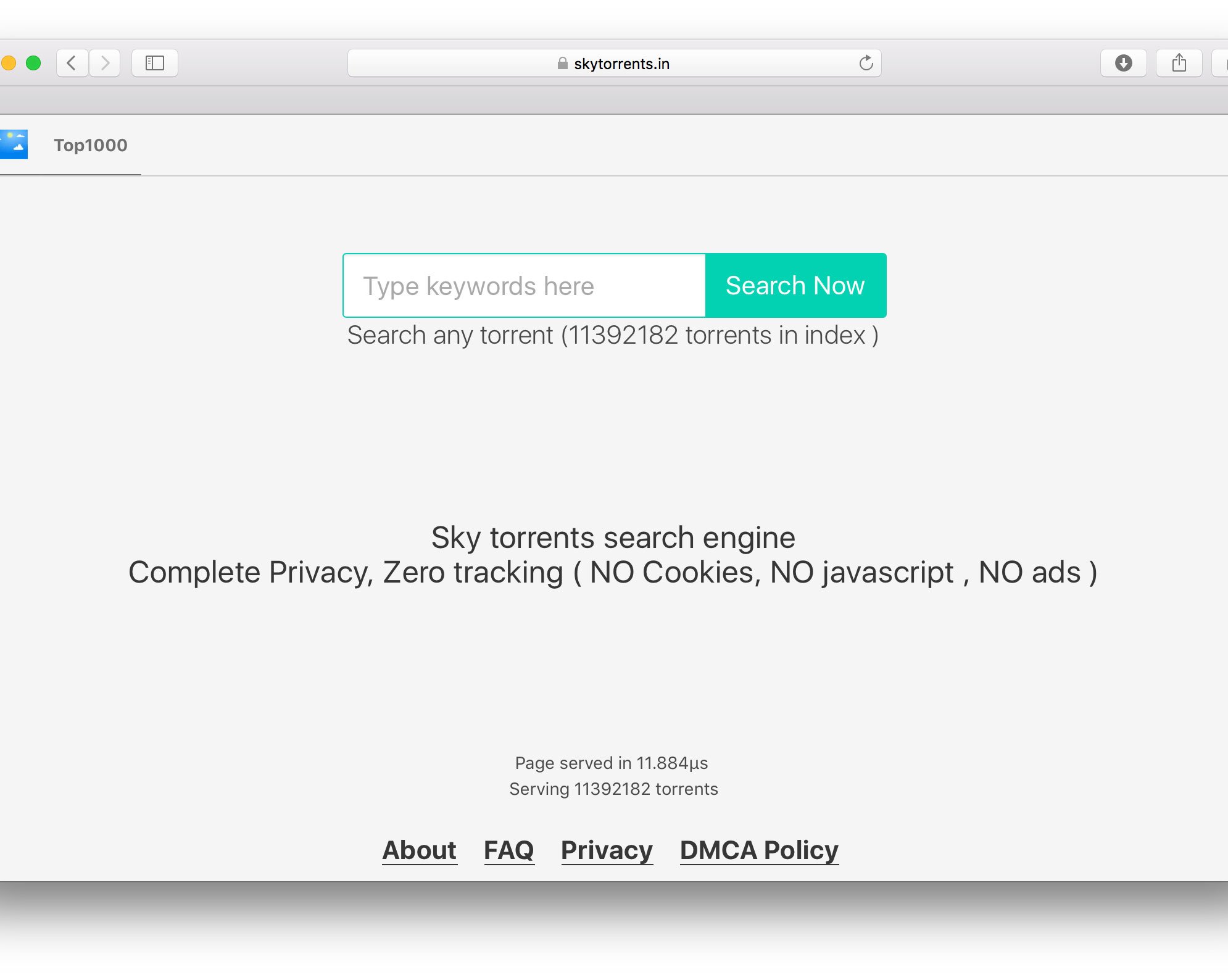 Skytorrents — путеводитель по торрент-трекерам