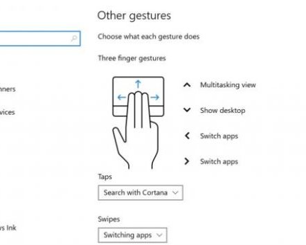 Windows 10 научит тачпад вашего ноутбука новым жестам