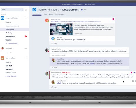 Microsoft Teams — корпоративный мессенджер от Microsoft
