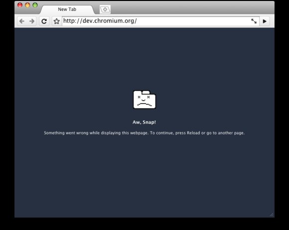 Первые скриншоты Google Chrome