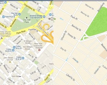 Google распространила тестовую версию своих карт разработчикам
